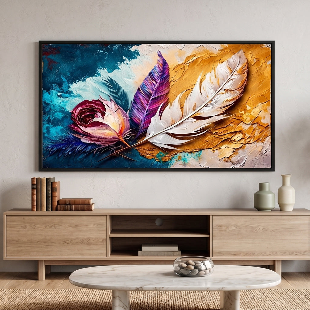 Floral Feather