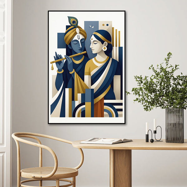 Modern Radha Krishna