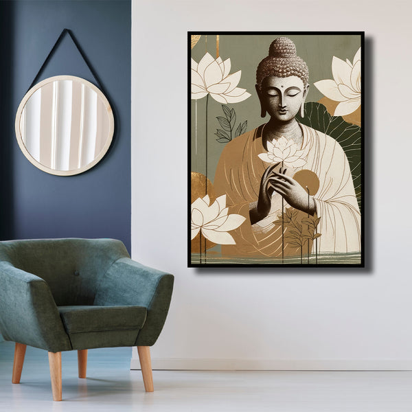 Golden Aura Buddha