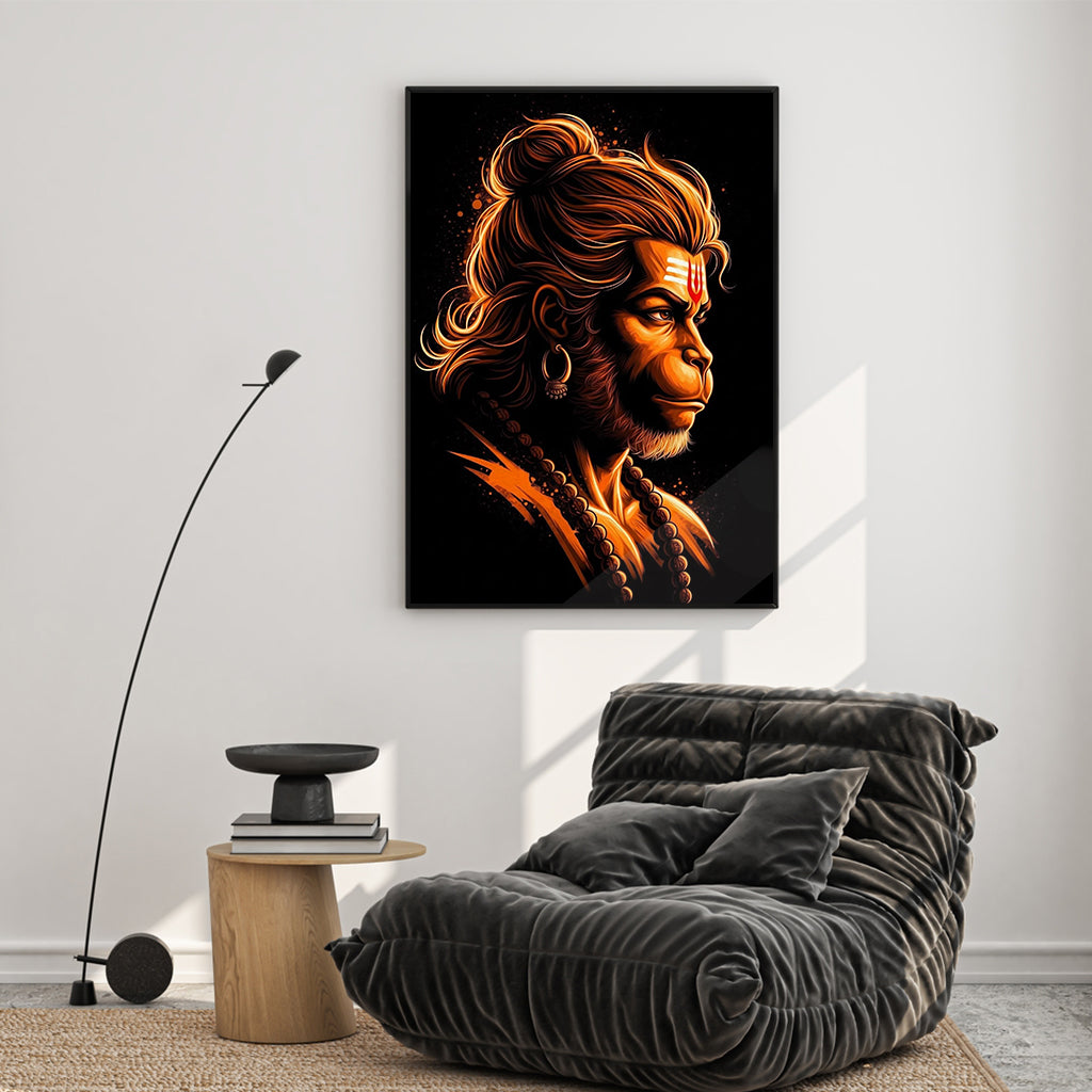 The Fiery Hanuman