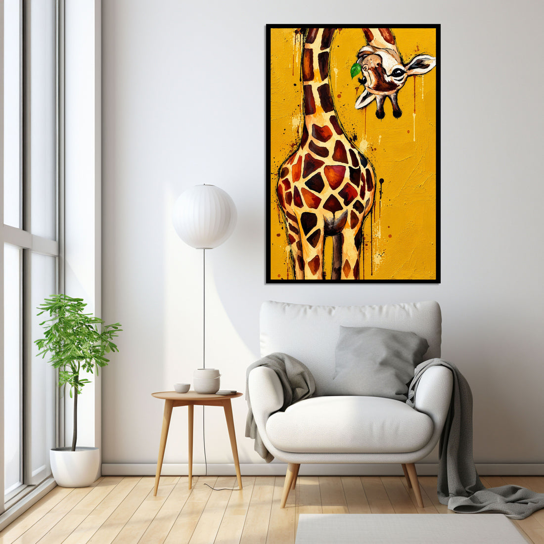Giraffe Peekaboo