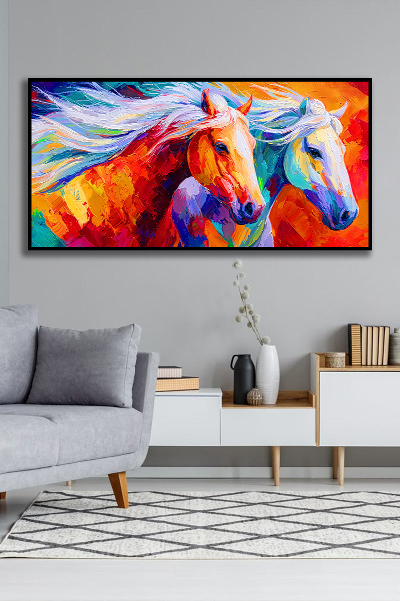 Two Wild Horses