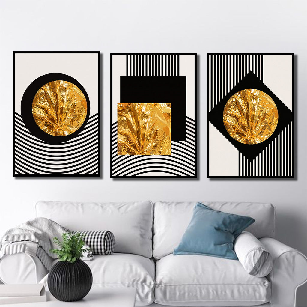 Golden Geometry Trio