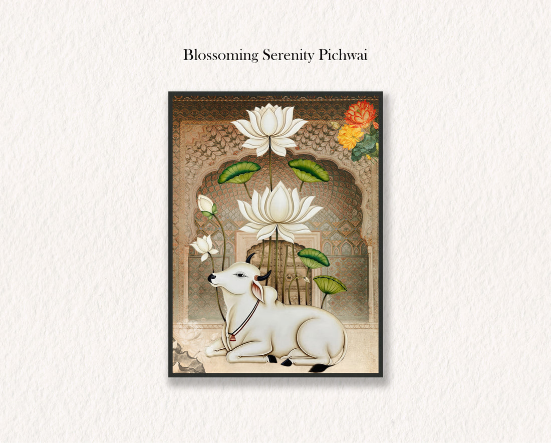 Blossoming Serenity Pichwai