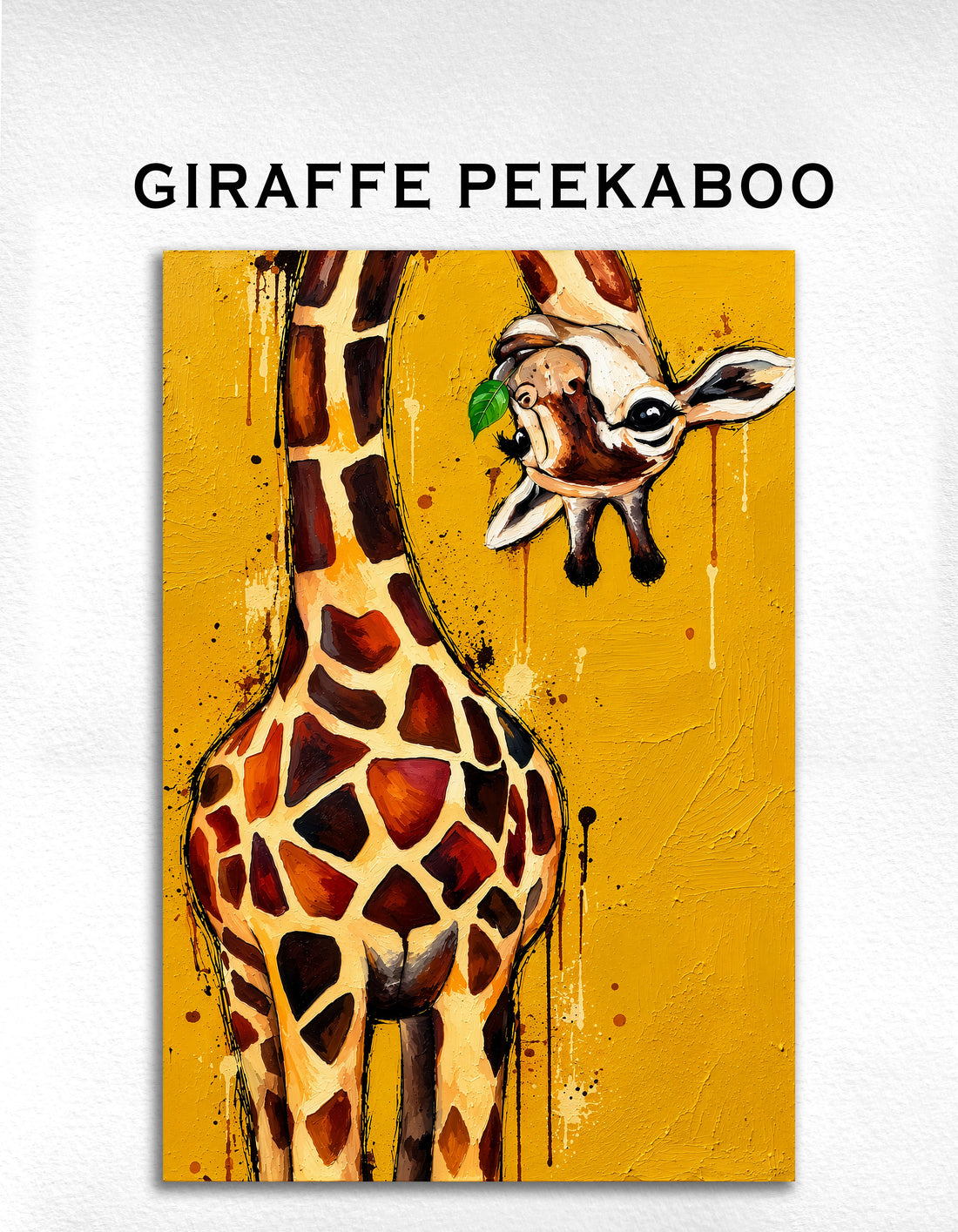 Giraffe Peekaboo