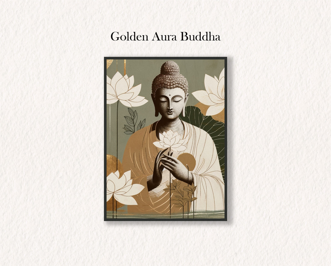 Golden Aura Buddha