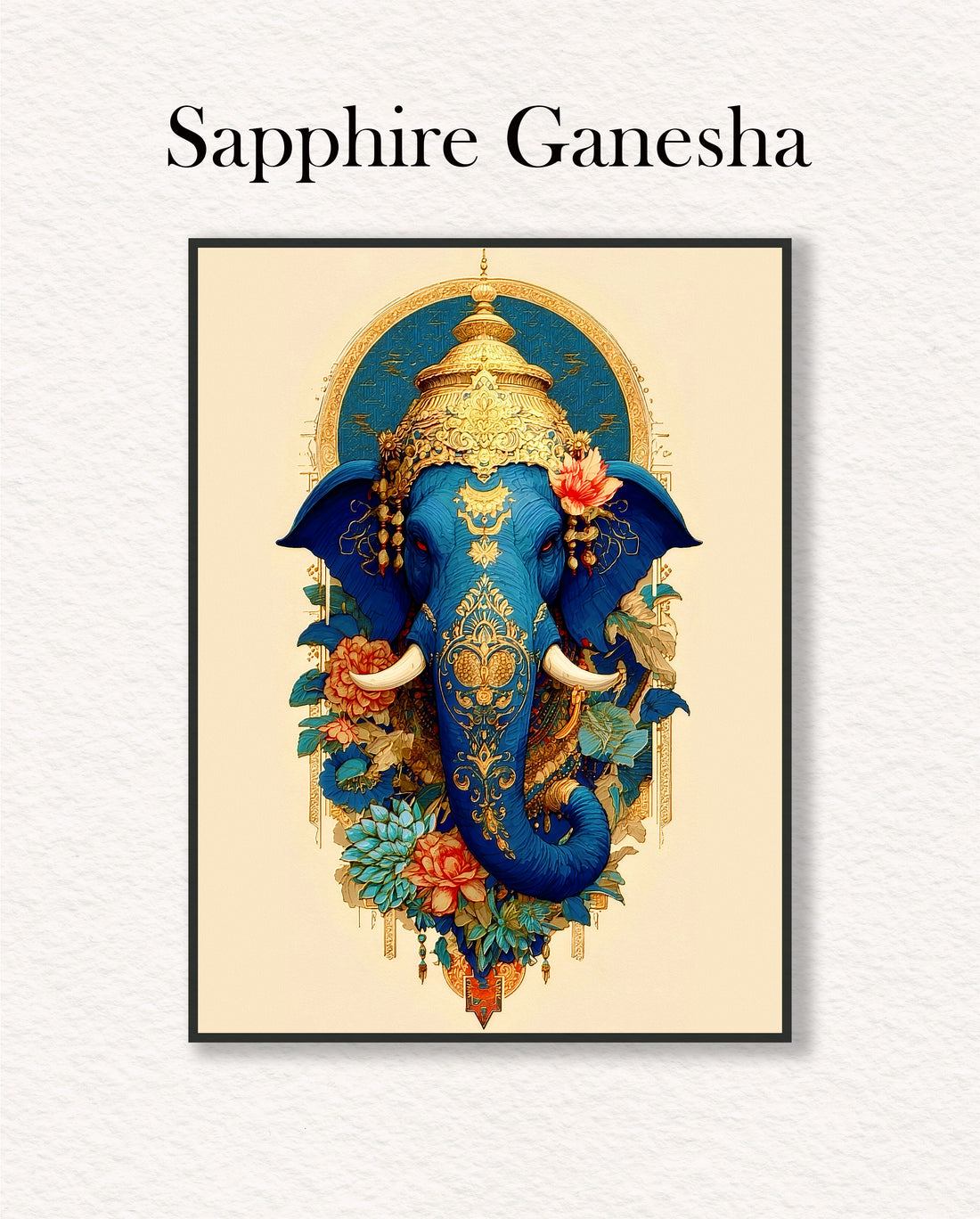 Sapphire Ganesha