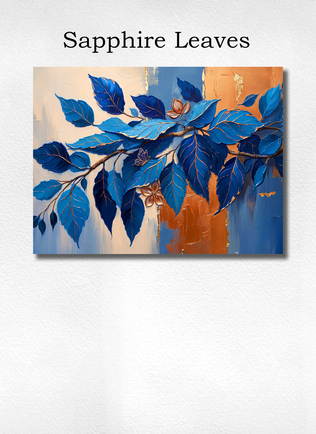 Sapphire Leaves
