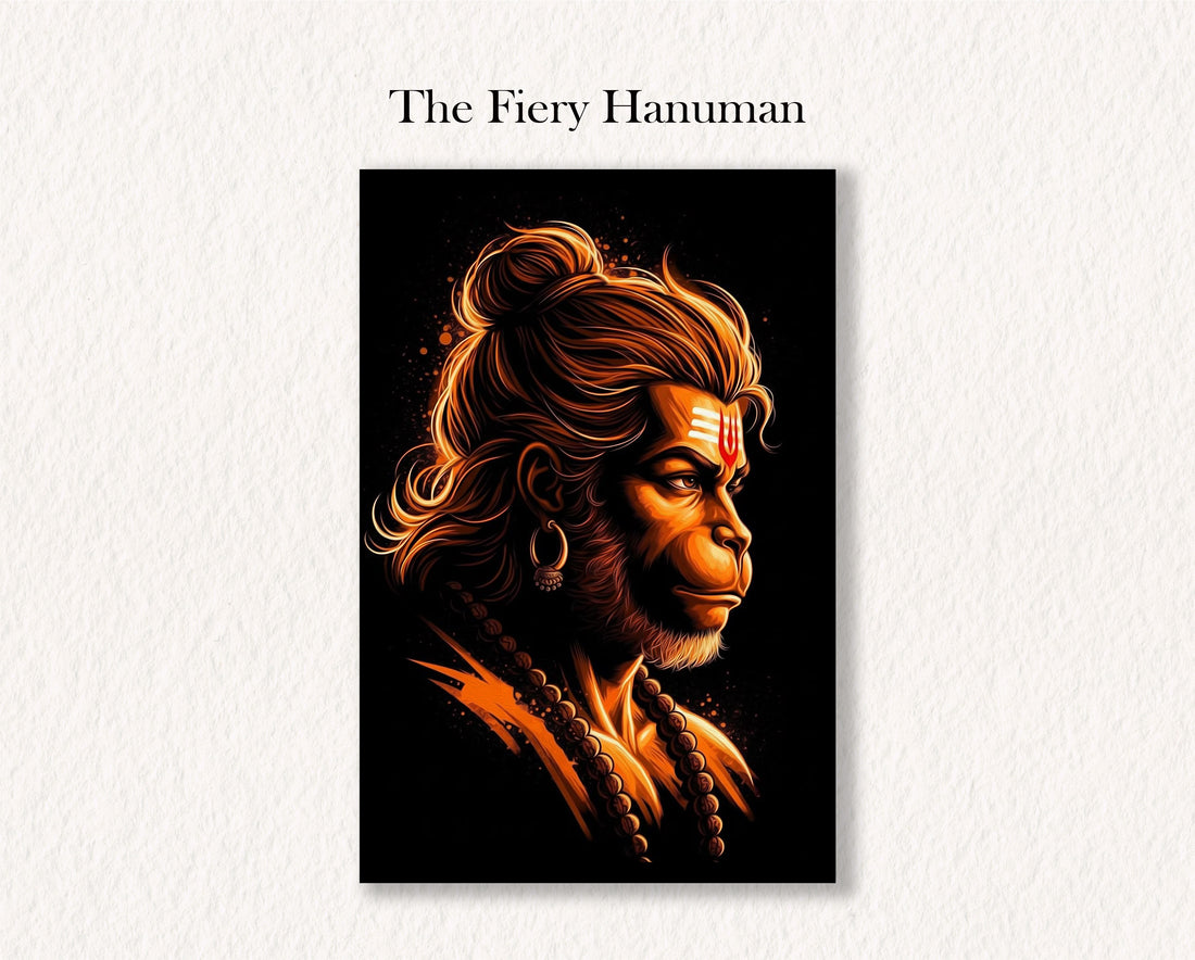 The Fiery Hanuman