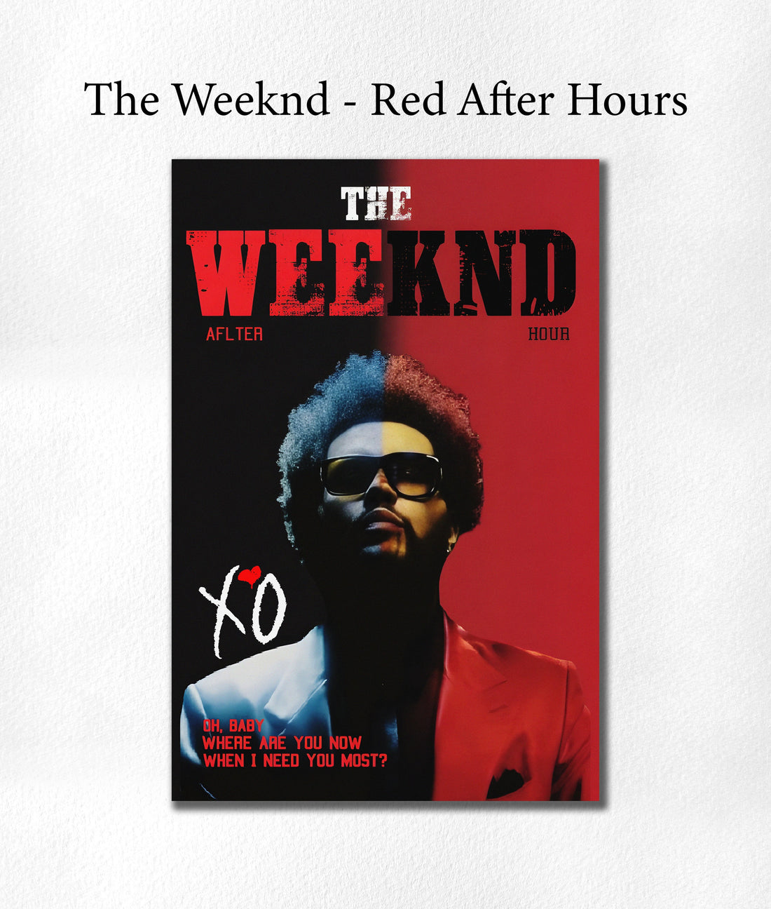 The Weeknd - Red After Hours