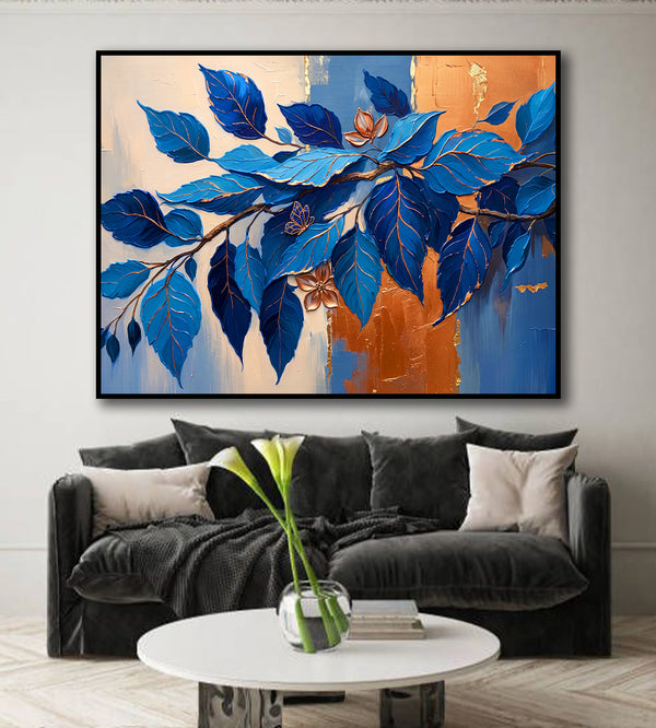 Sapphire Leaves
