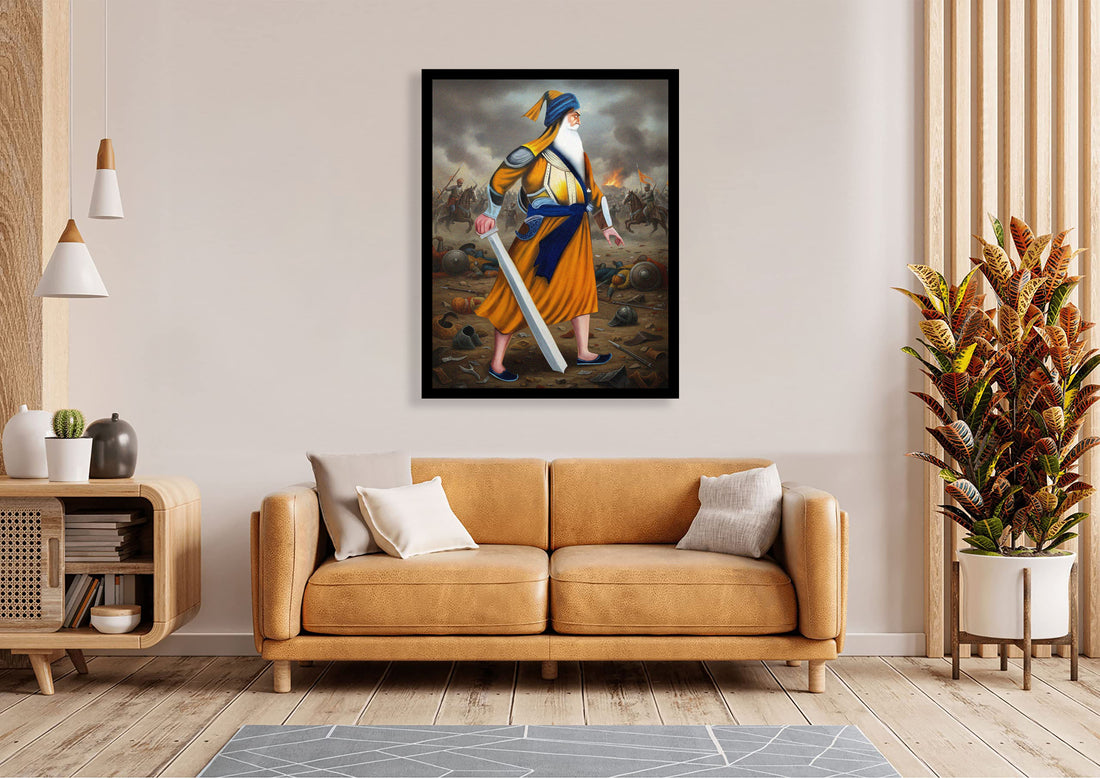 Baba Deep Singh art