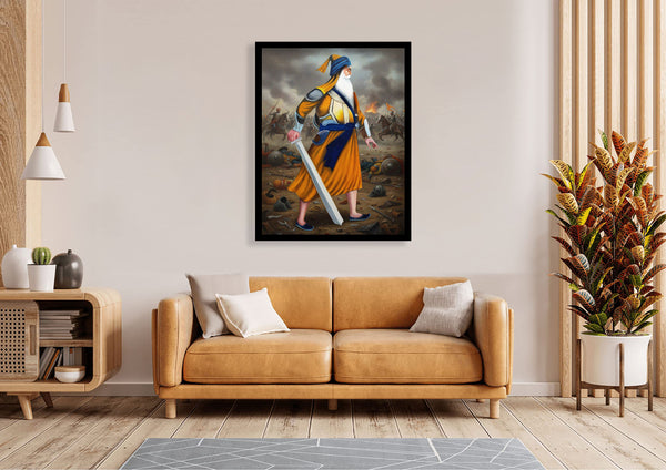 Baba Deep Singh art