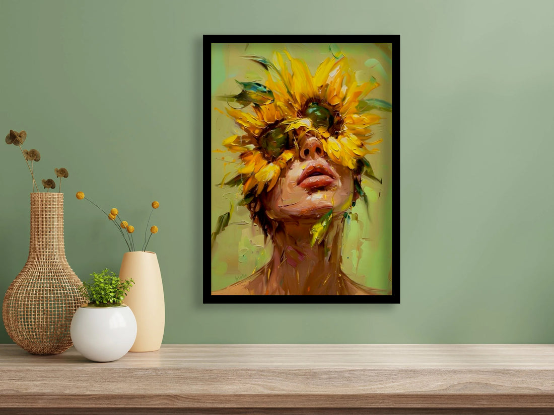Woman with Flowers