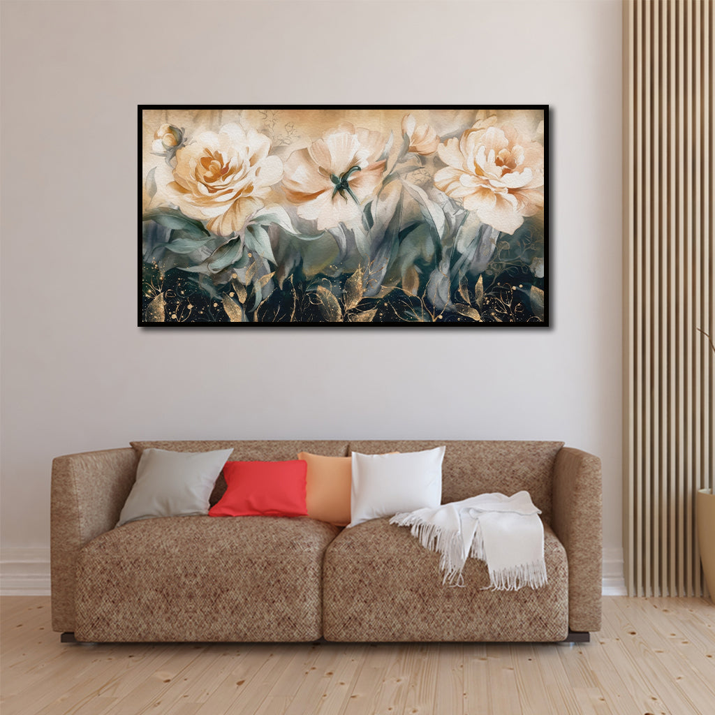Midnight Peonies