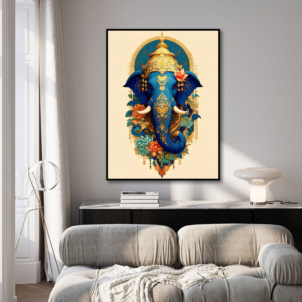 Sapphire Ganesha