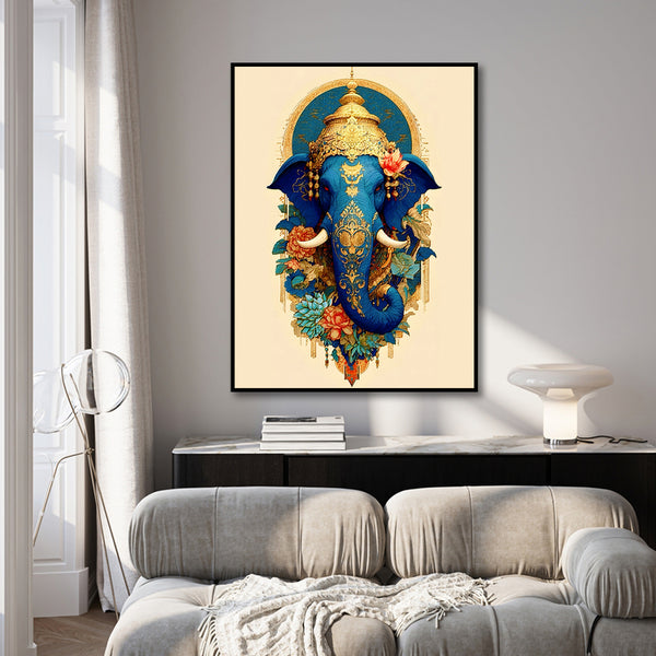 Sapphire Ganesha