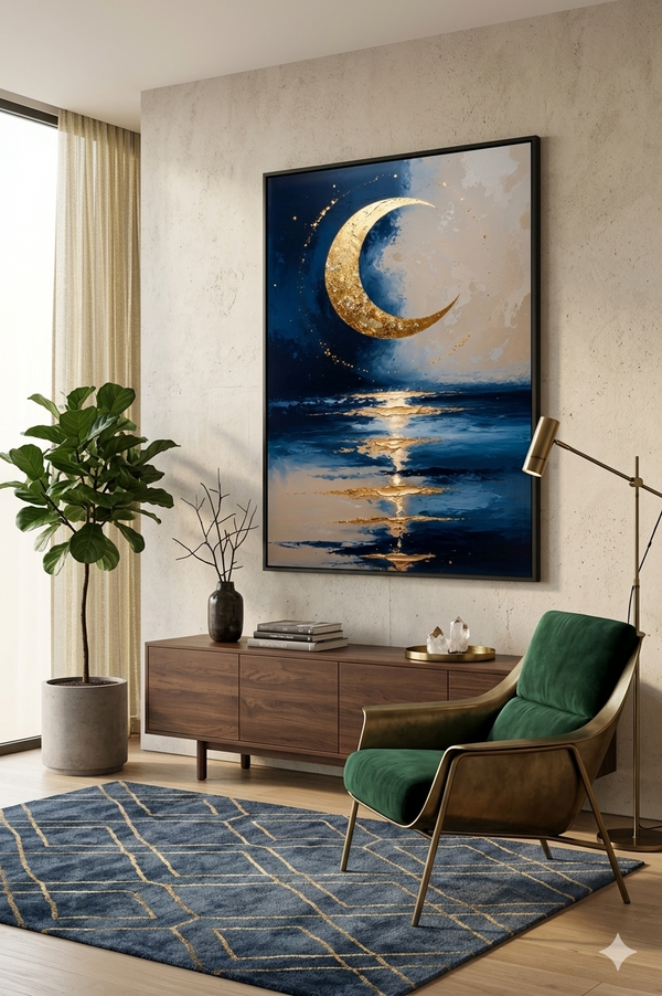 Gold Moon Waves
