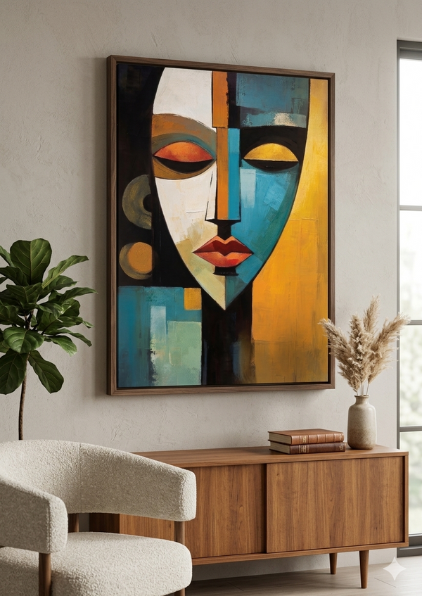 The Cubist Mask of Grace