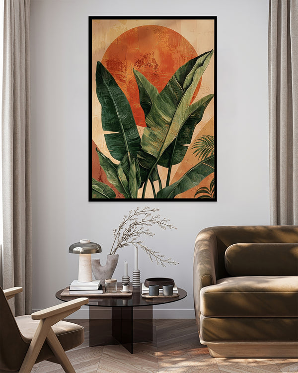 Desert Bloom & Palm