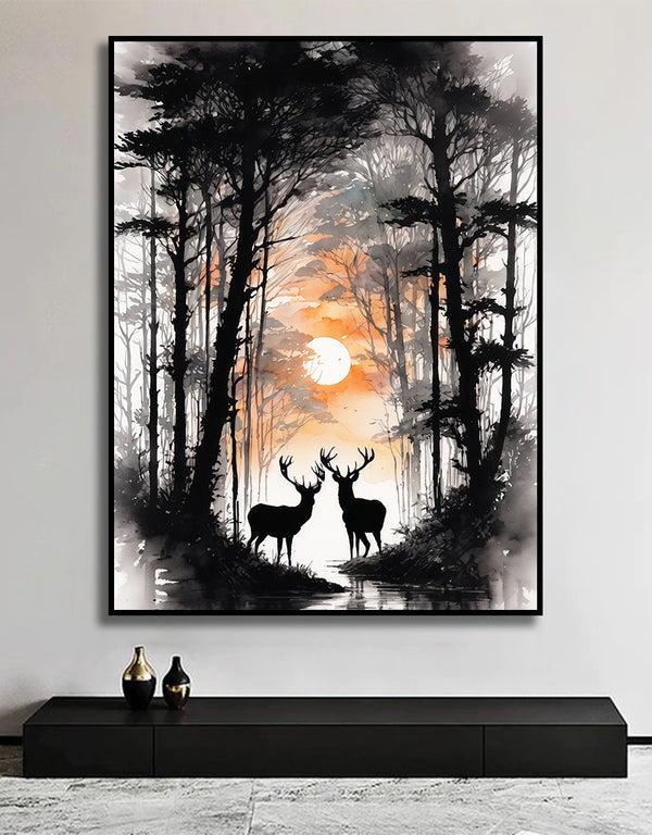Twin Stags