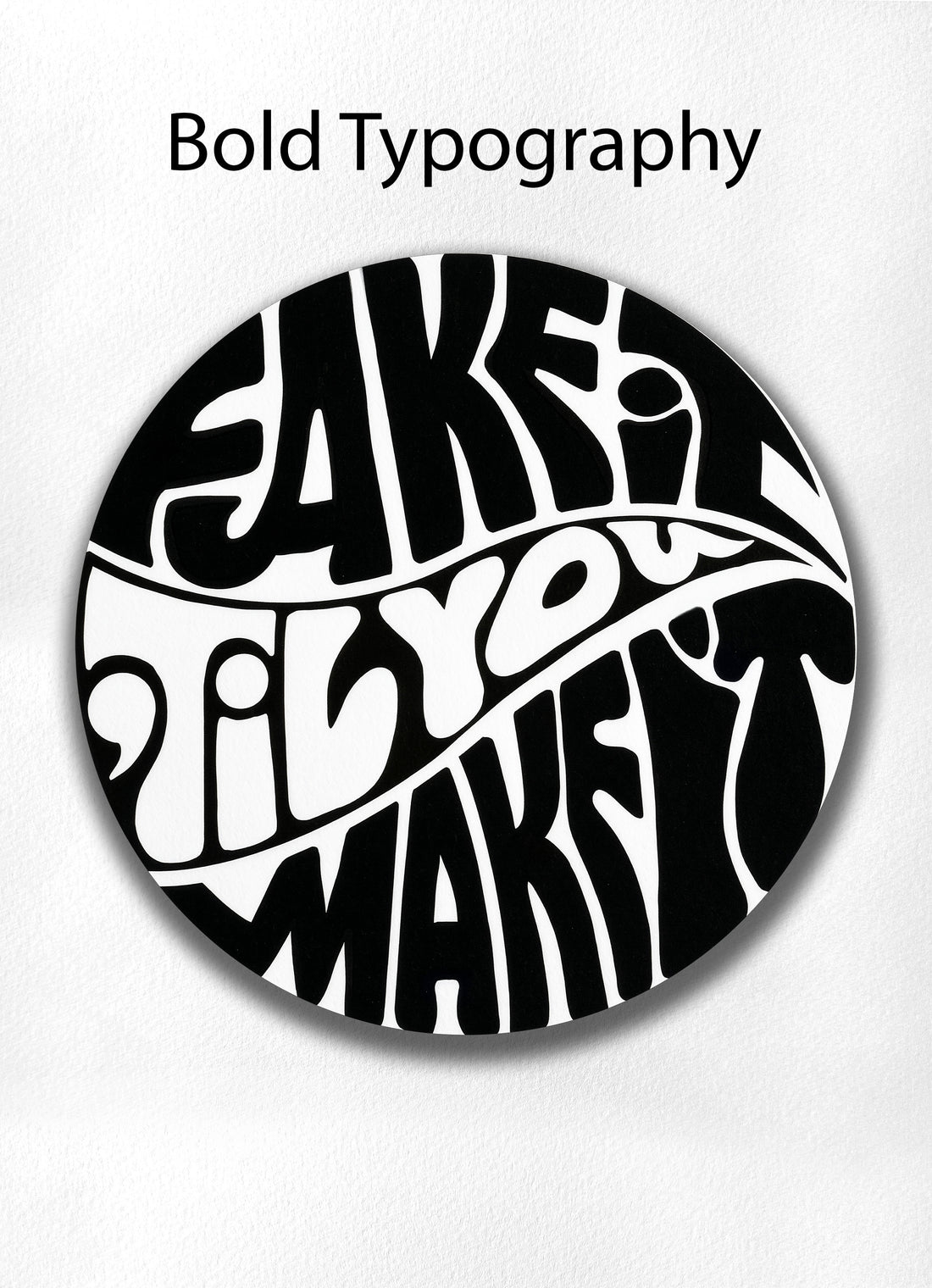 Bold Typography