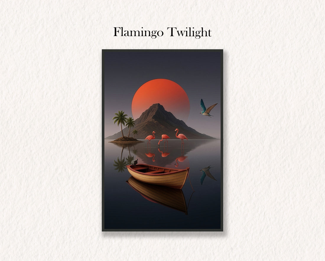 Flamingo Twilight