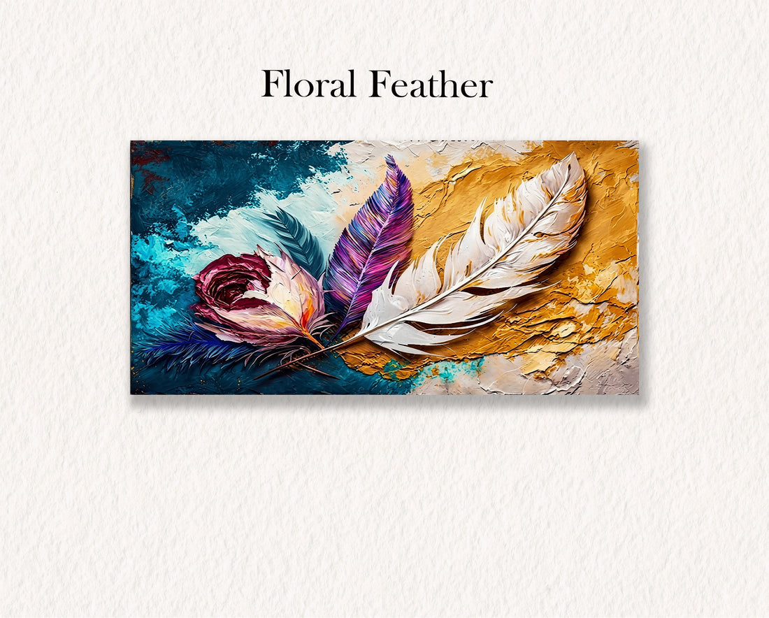 Floral Feather