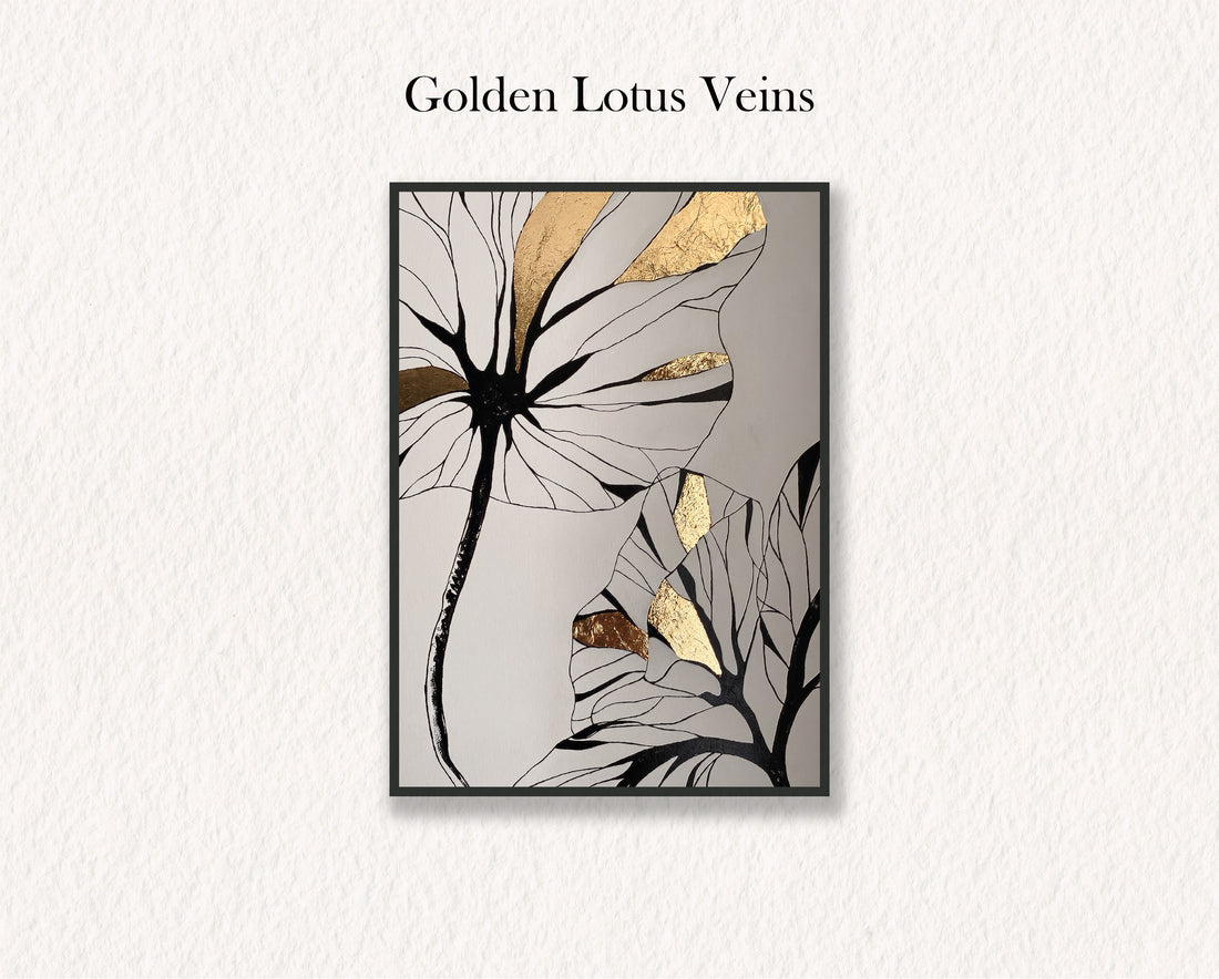 Golden Lotus Veins