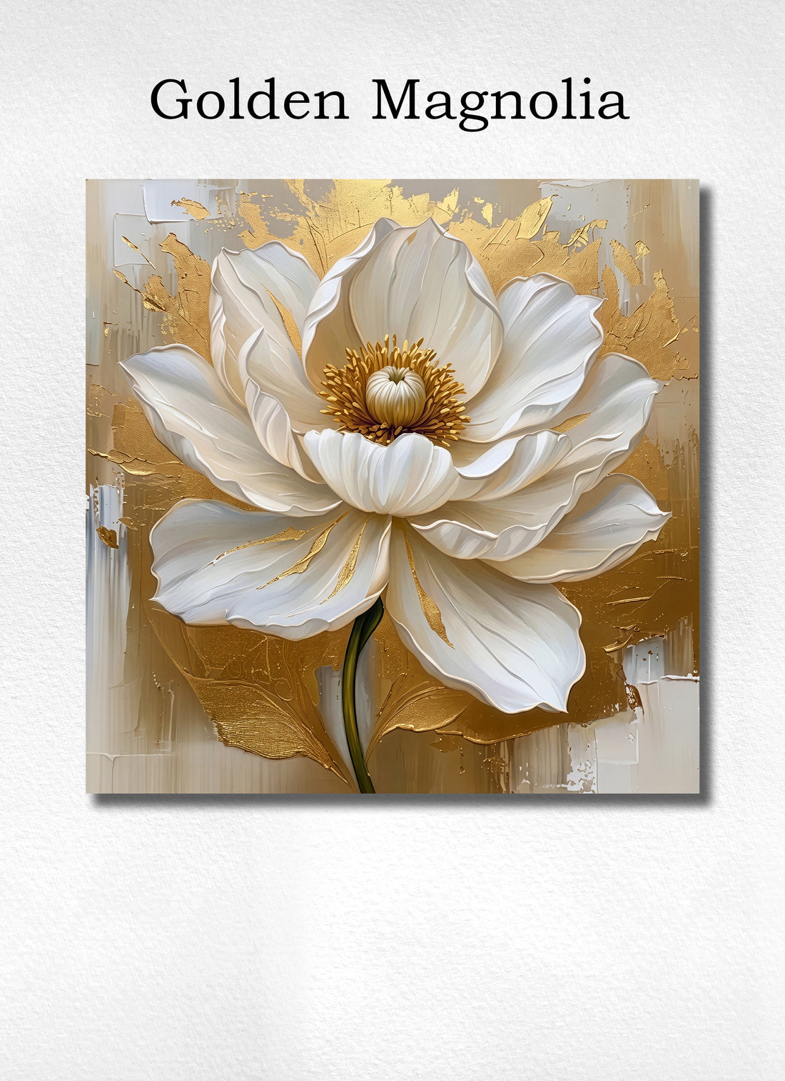 Golden Magnolia Bloom