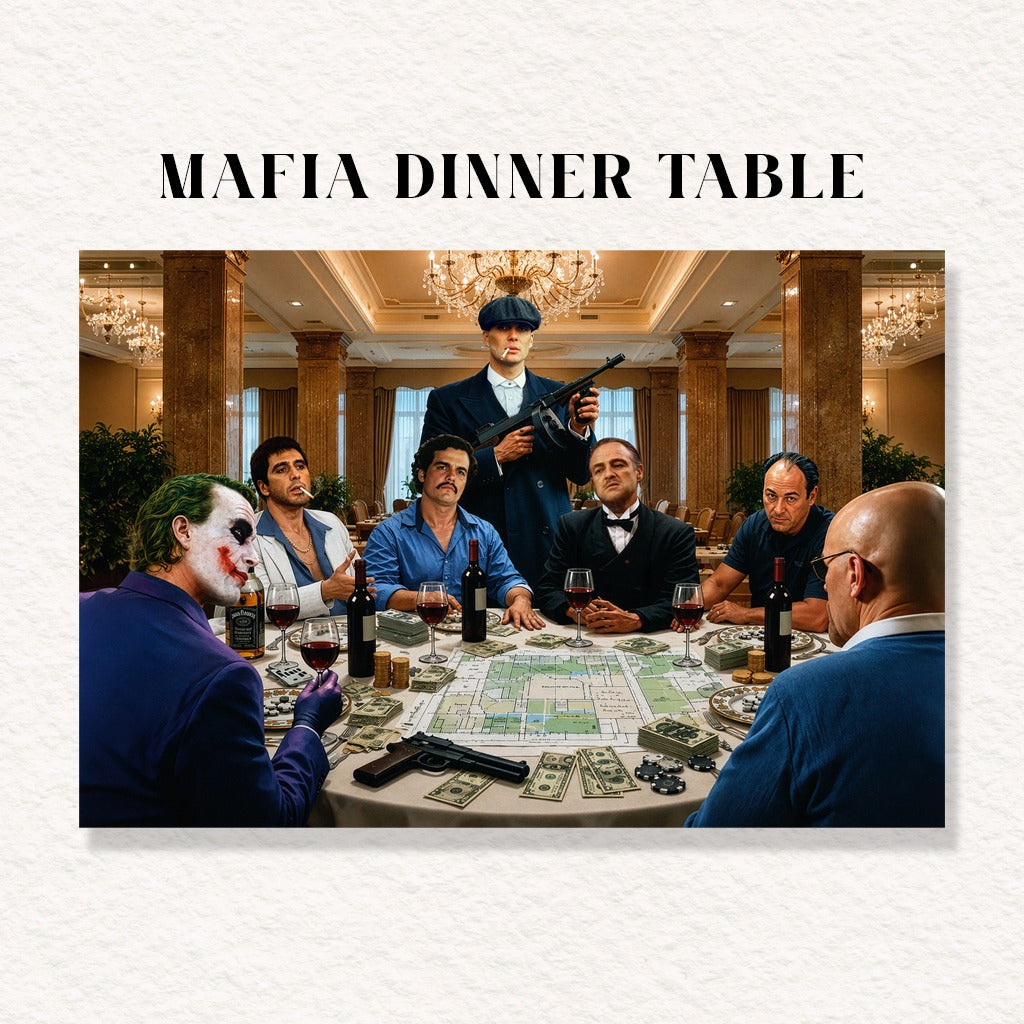 Mafia Dinner Table