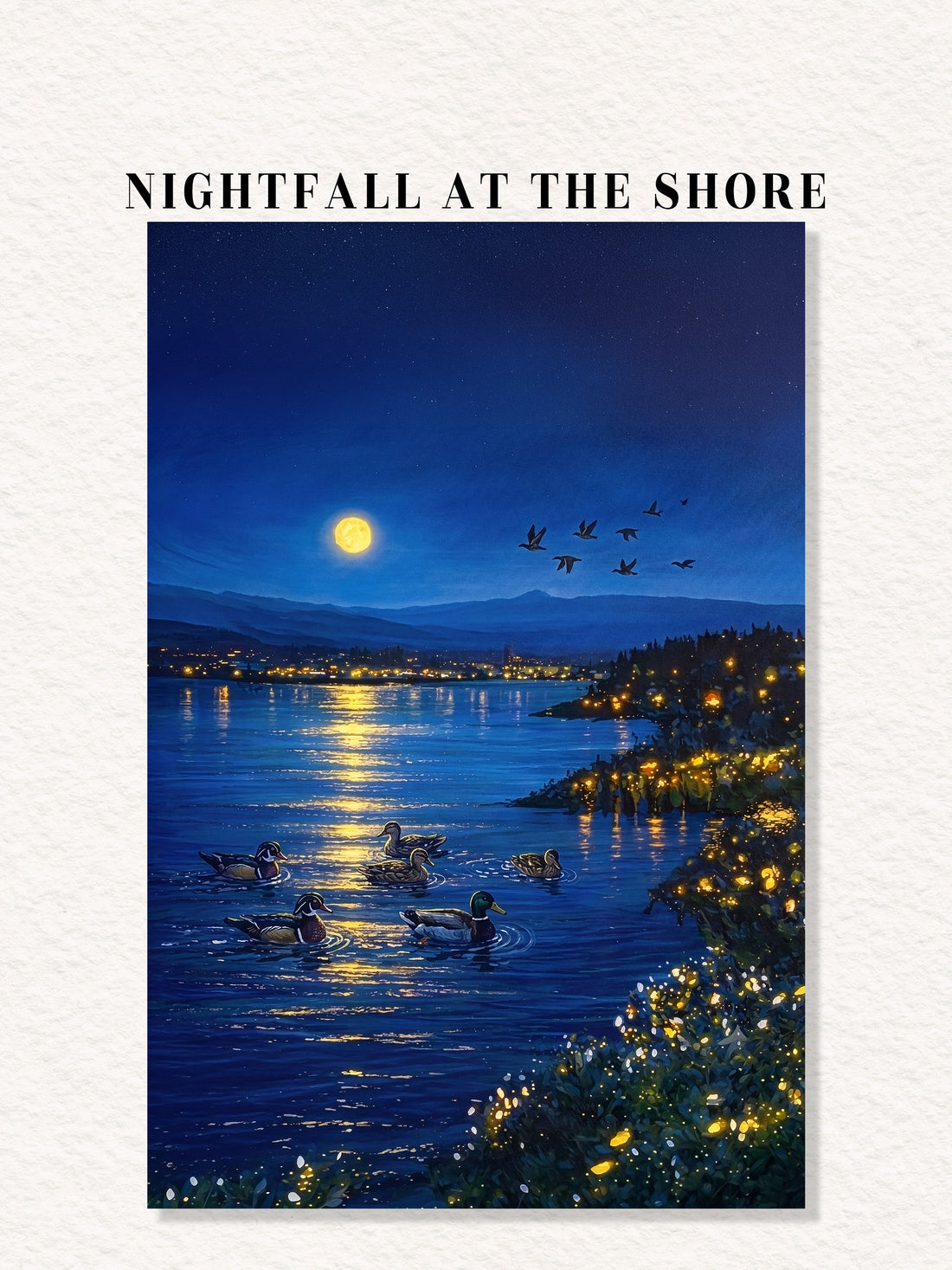 Nightfall at the Shore