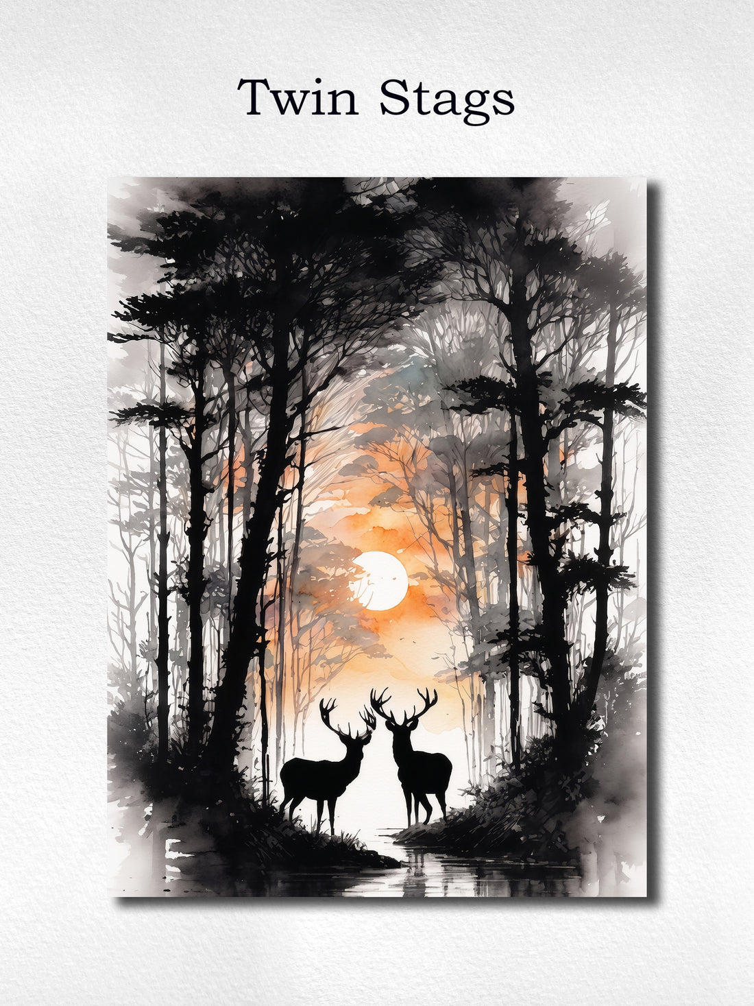 Twin Stags