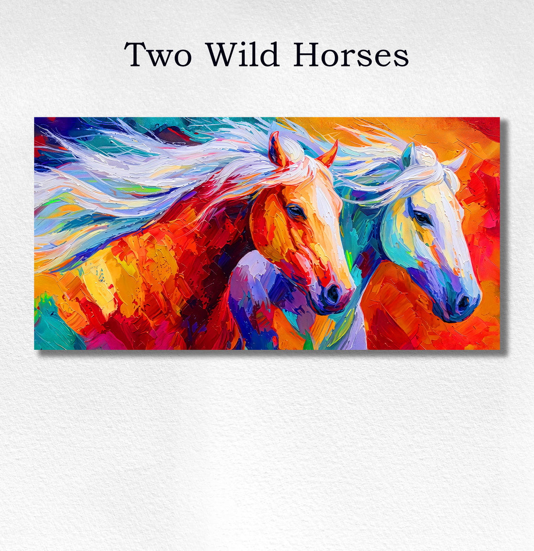 Two Wild Horses