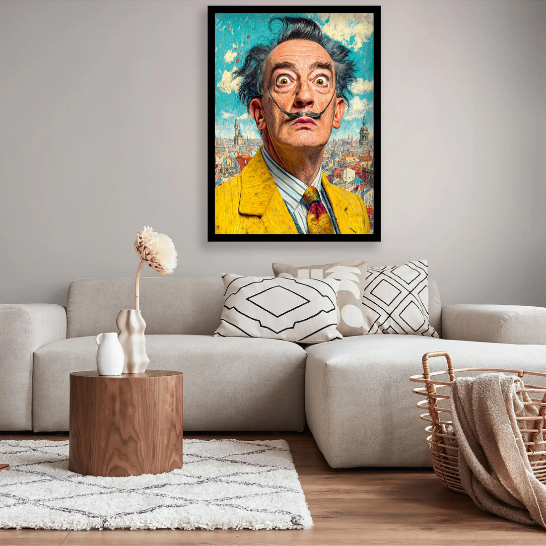 Salvador Dali art canvas